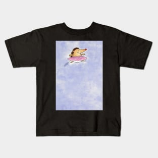 Ballet Hedgehog - Grand Jeté Kids T-Shirt